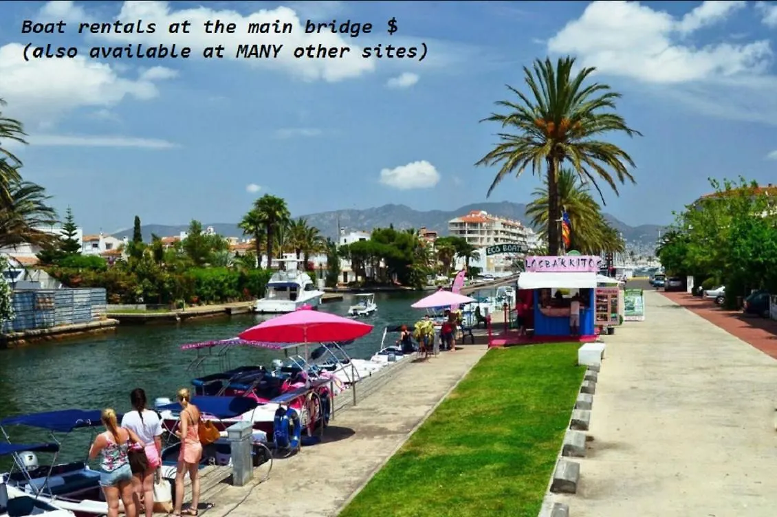 Beachfront 1St Line 56 Sqm 3-5 Persons Delta-Muga Albatross Ampuriabrava Apartamento
